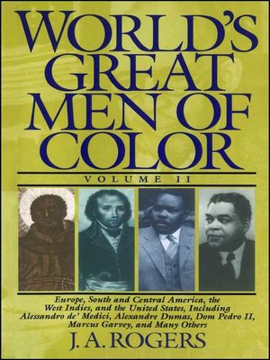 cover image of World's Great Men of Color, Volume II